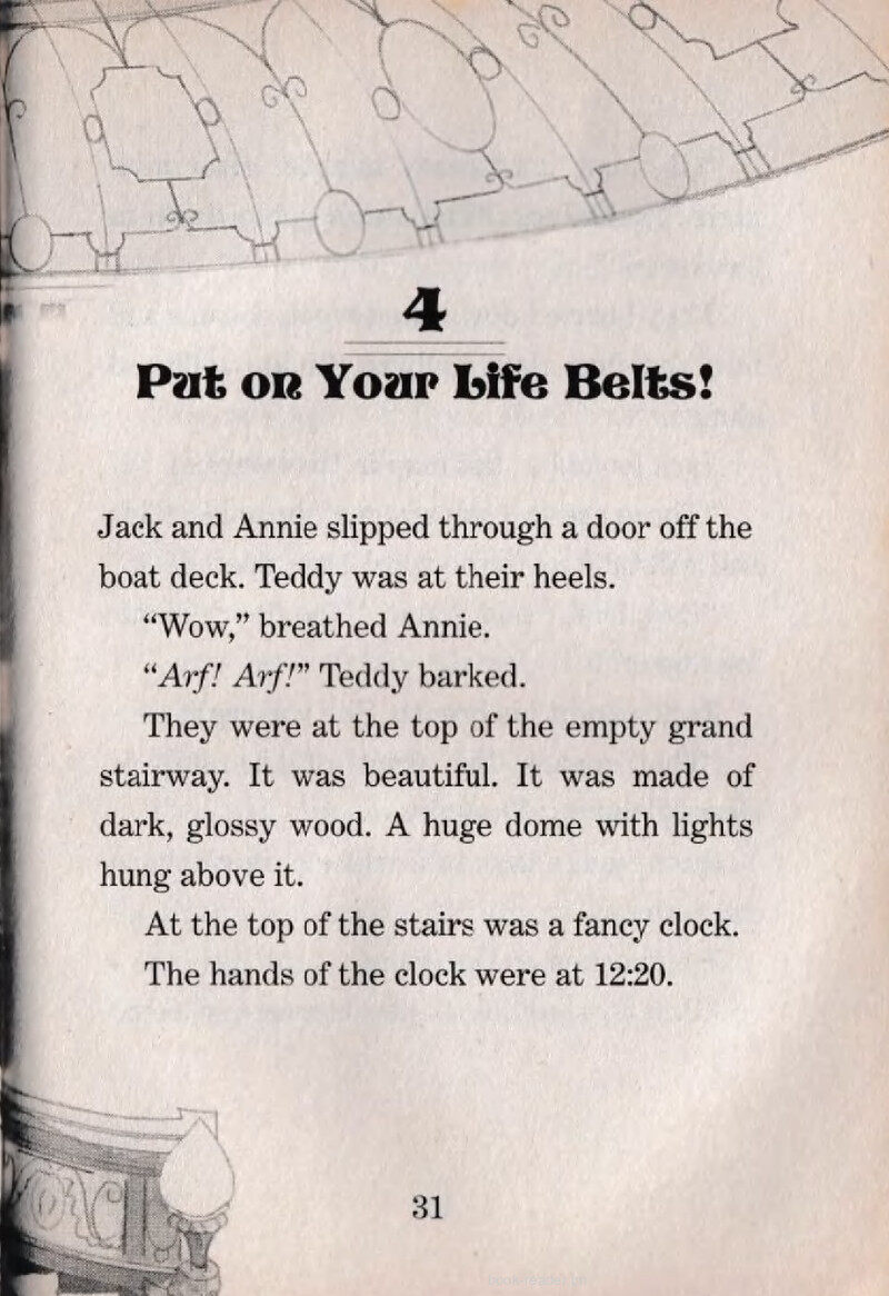 04 Put on Your Life Belts!绘本故事第2页