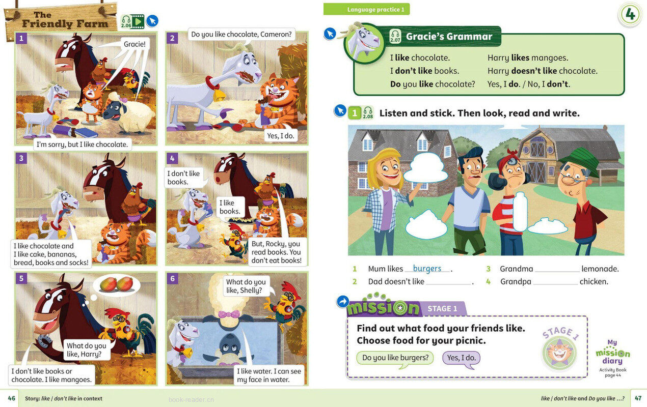 04 Food with friends绘本故事第3页