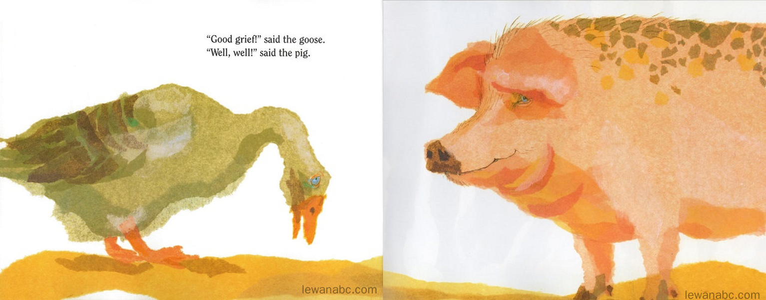 (8周)Hattie and the Fox绘本故事第4页