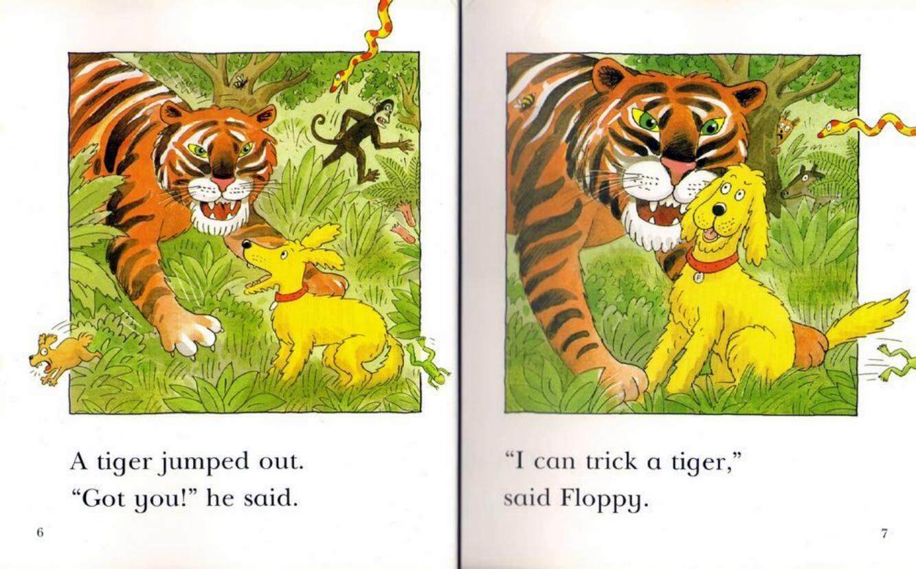 2B I Can Trick a Tiger绘本故事第4页