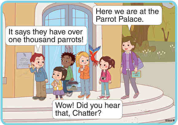 The Parrot Palace绘本故事第4页