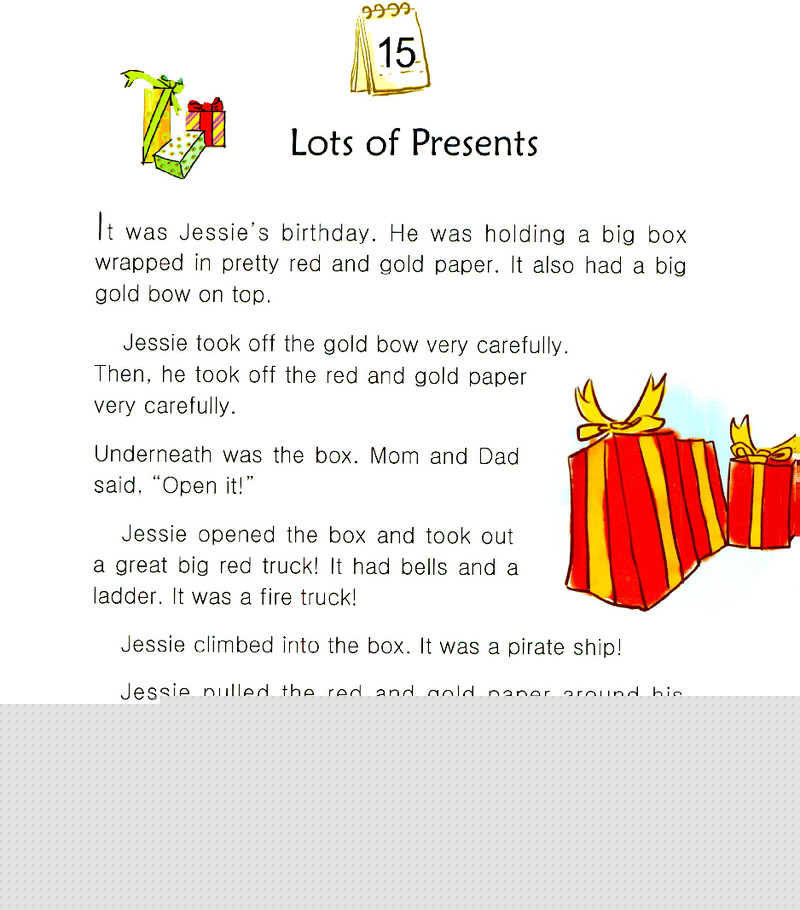 Lots of Presents绘本故事第2页