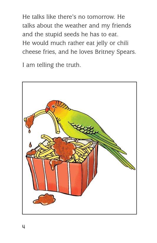 A Late Night Chat with a Parakeet绘本故事第4页