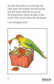 A Late Night Chat with a Parakeet绘本故事第4页