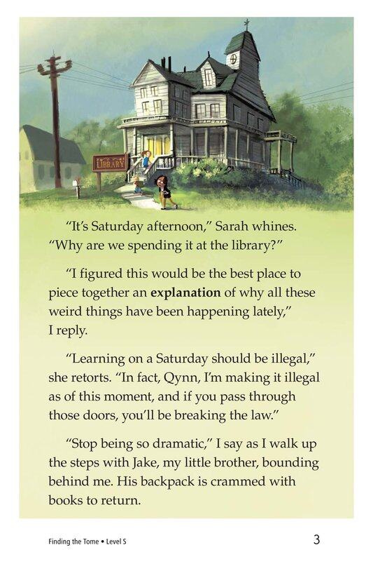 Finding the Tome绘本故事第3页