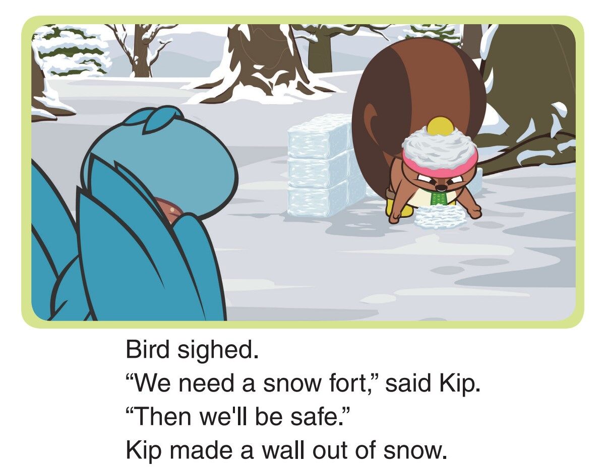 Building a Snow Fort绘本故事第5页