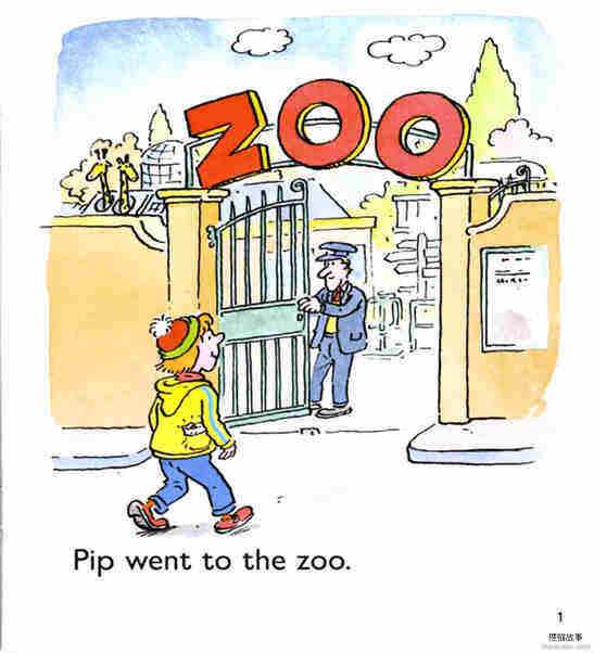 Pip at the Zoo绘本故事第3页