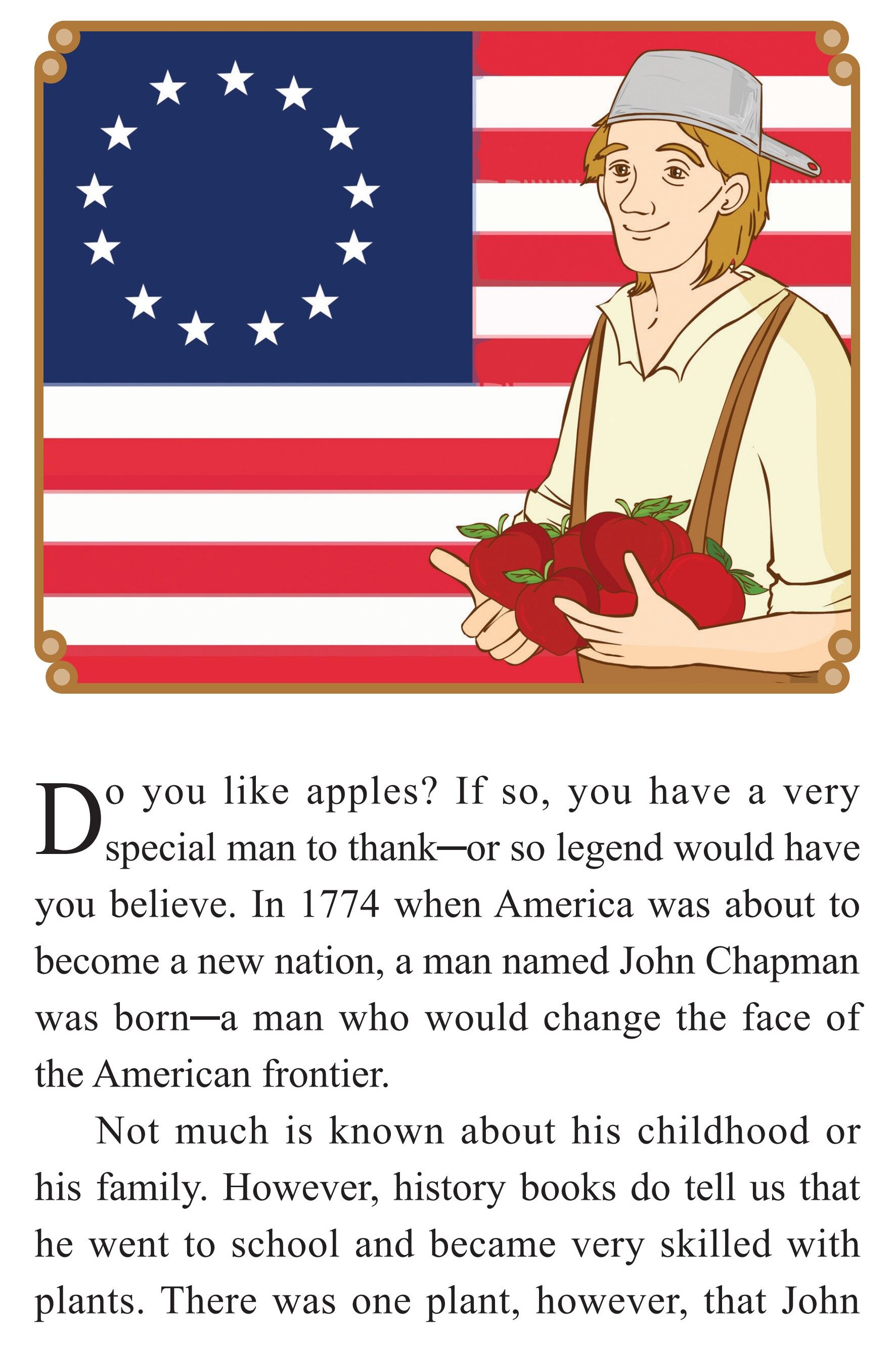 The Legend of the Apple Tree Man绘本故事第3页