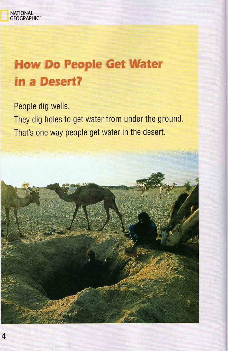 People Live in the Desert绘本故事第4页