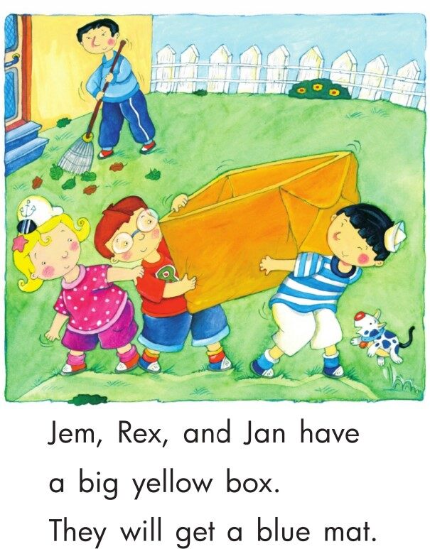 Our Boat绘本故事第4页