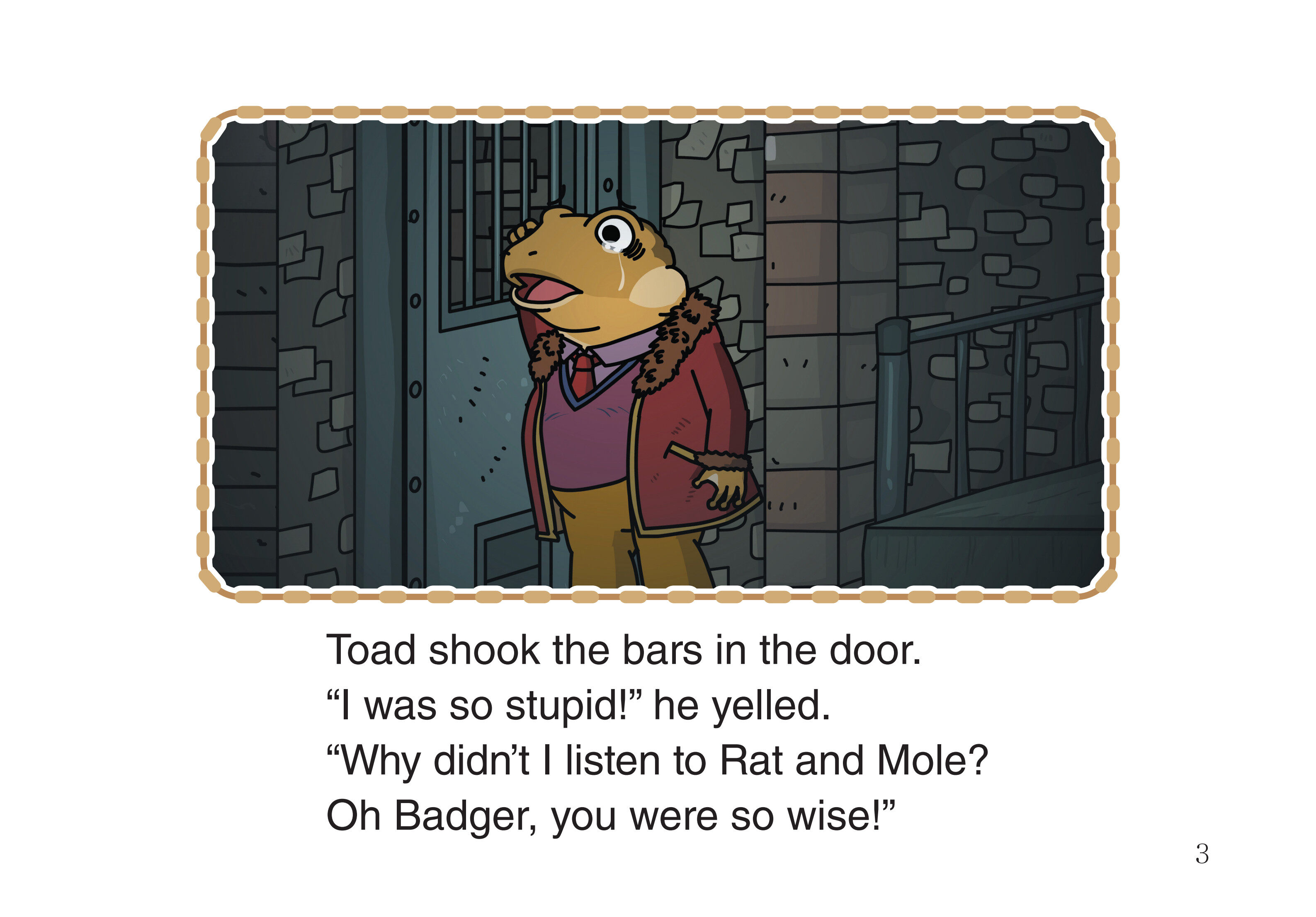 Toad in Jail绘本故事第5页