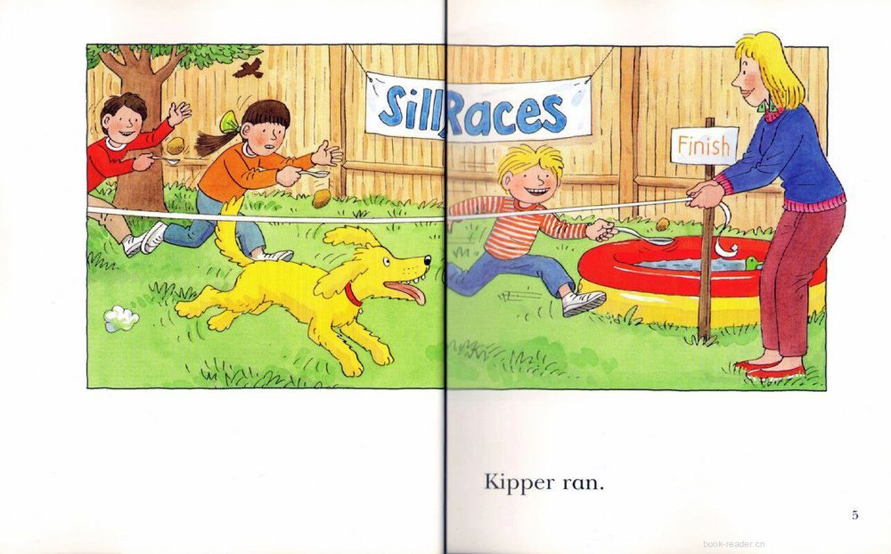1B Silly Races绘本故事第3页