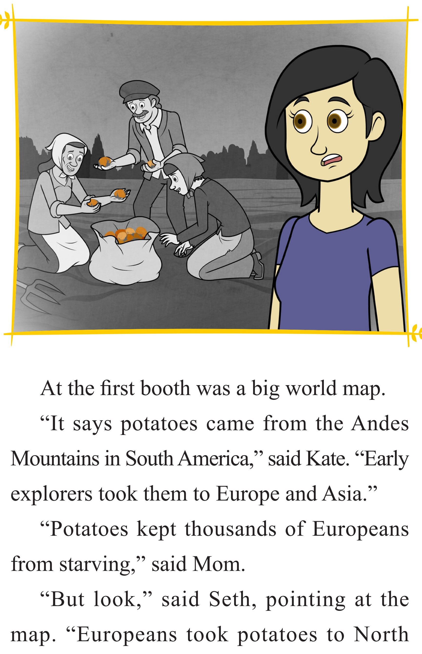 The Potato Festival绘本故事第3页