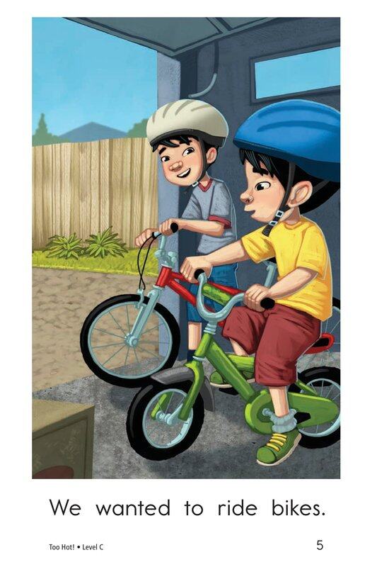 Too Hot!绘本故事第5页