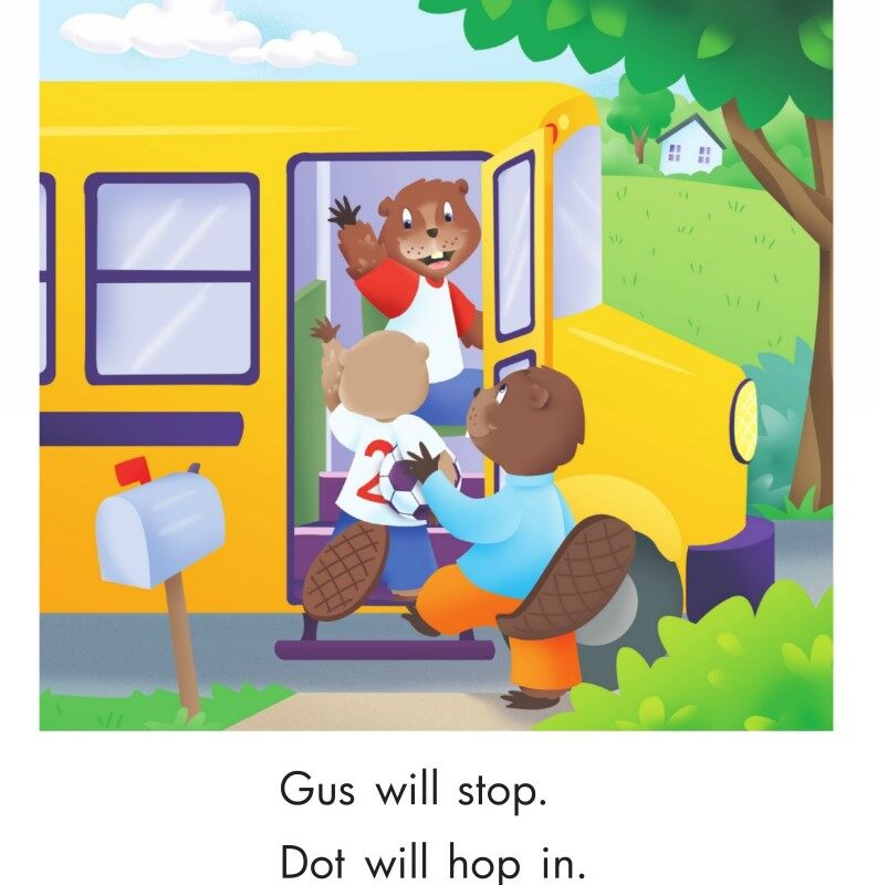 Gus will stop绘本故事第4页