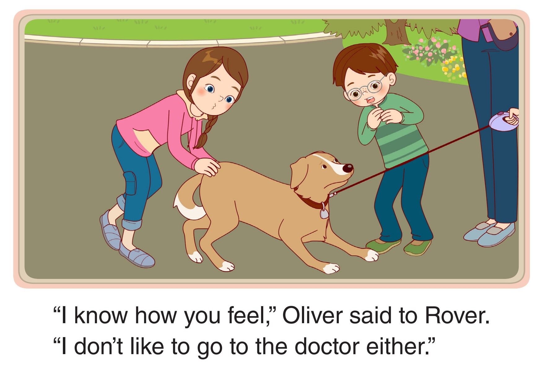 A Visit to the Vet绘本故事第4页