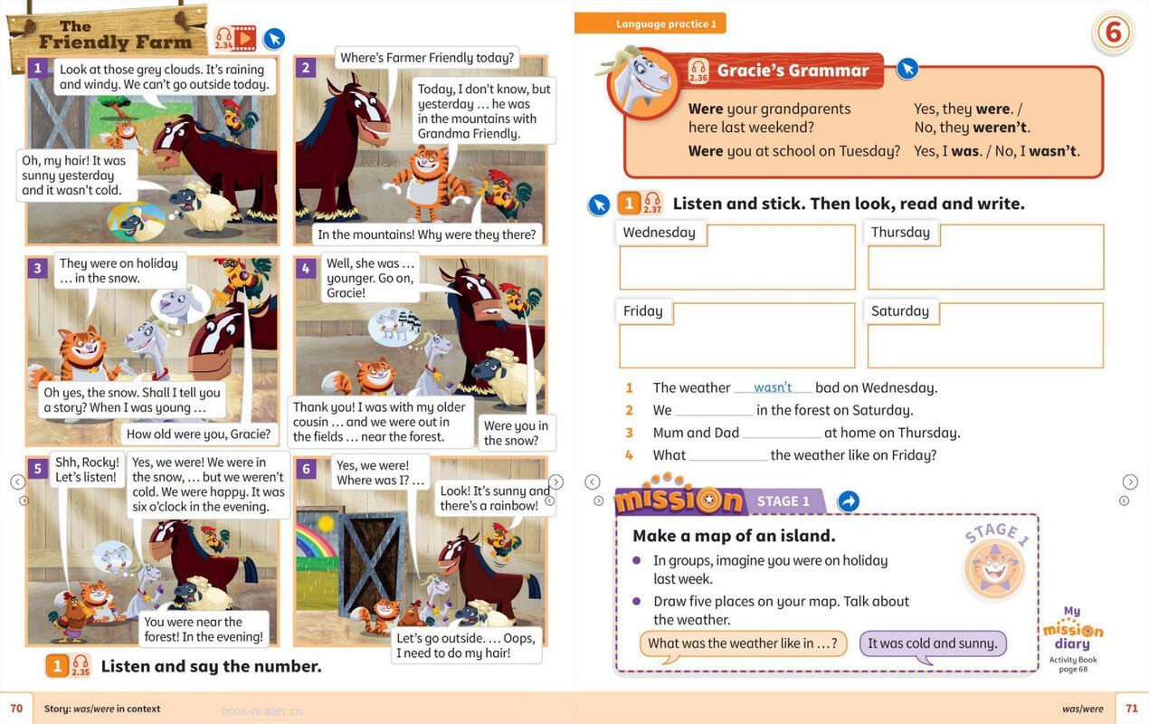 06 Our weather绘本故事第3页