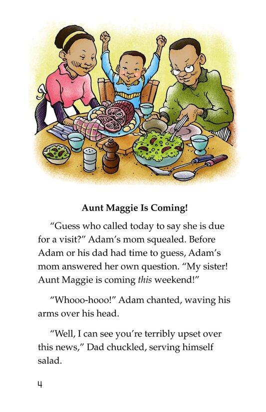 Only One Aunt Maggie绘本故事第3页