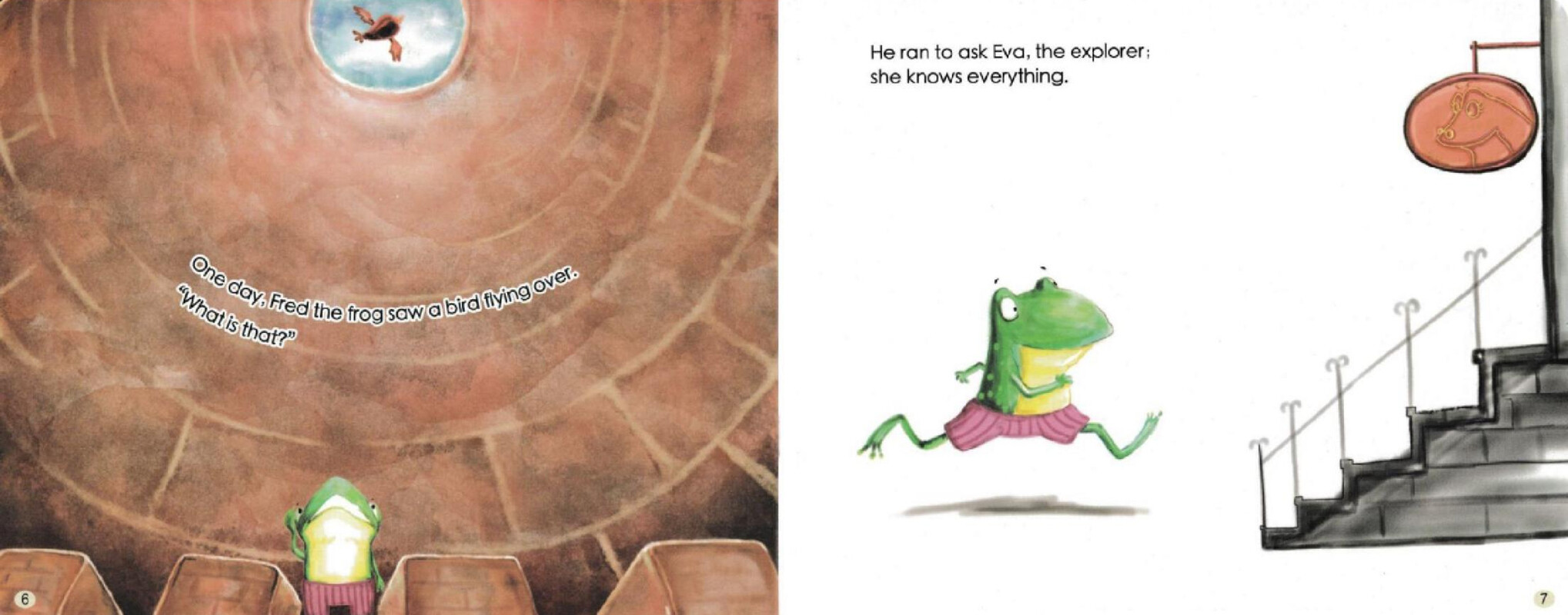 The Little Frog's Beautiful Jump绘本故事第5页