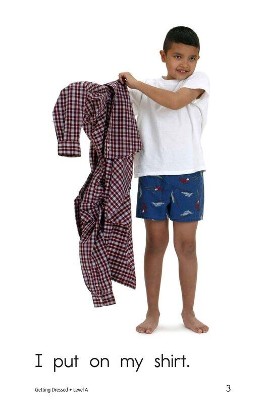 Getting Dressed绘本故事第3页