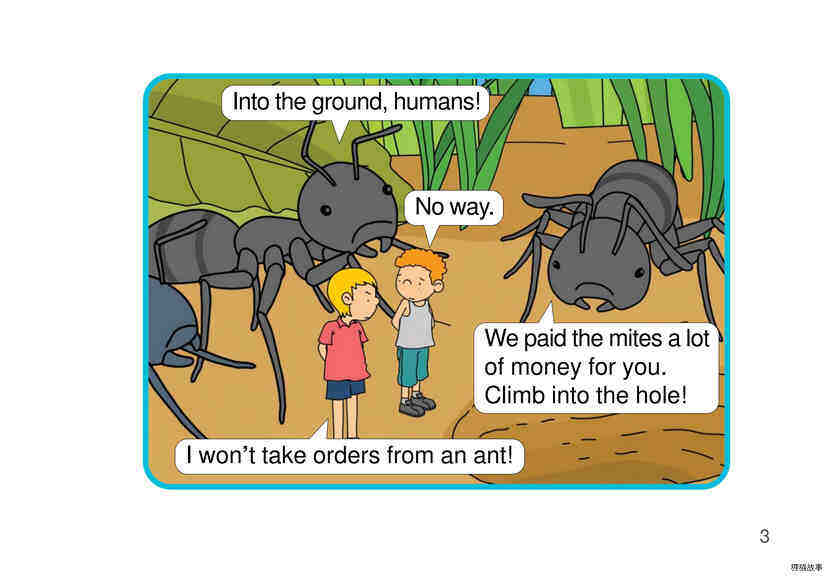 Into the Ant Hole绘本故事第5页