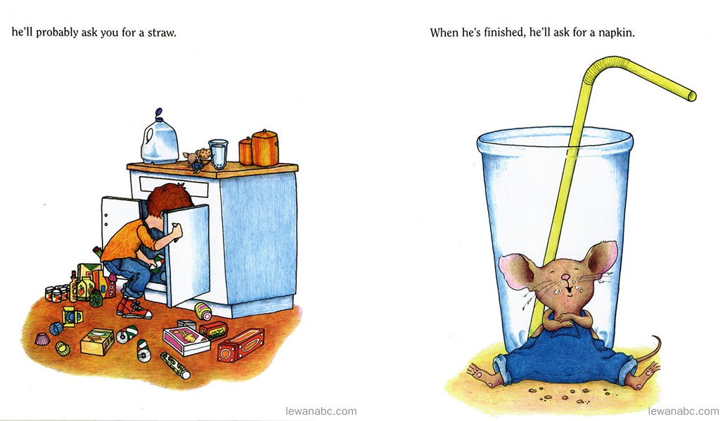 (43周)If You Give A Mouse A Cookie 绘本故事第5页