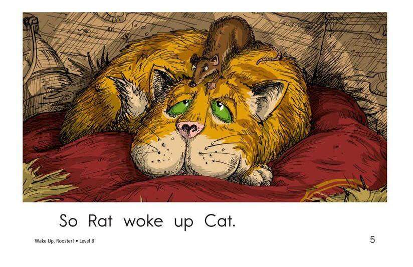 Wake Up,Rooster!绘本故事第5页