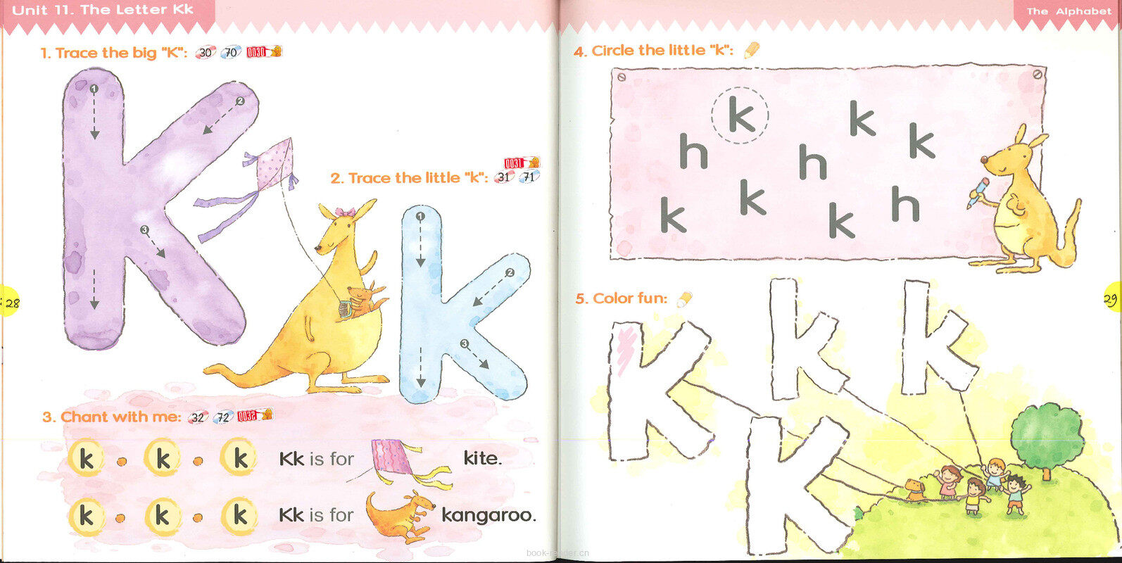 11 The Letter Kk绘本故事第3页