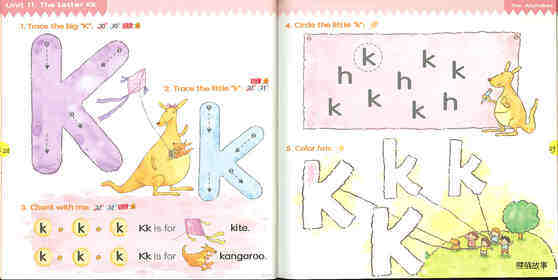 11 The Letter Kk绘本故事第3页