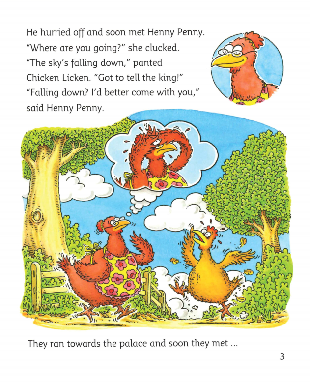 Chicken Licken绘本故事第4页