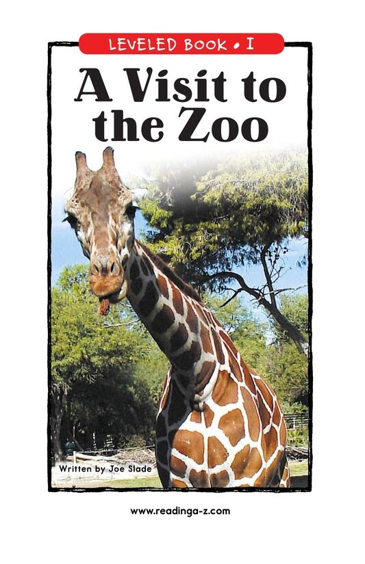A Visit to the Zoo绘本故事第2页