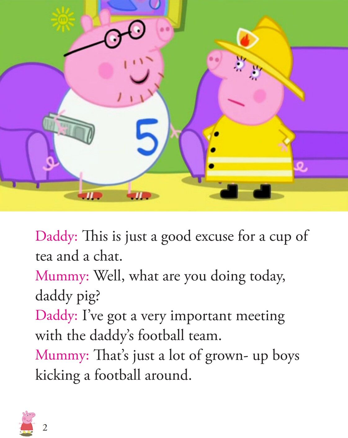 The Fire Engine绘本故事第4页