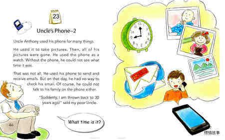 Uncle's Phone-2绘本故事第2页