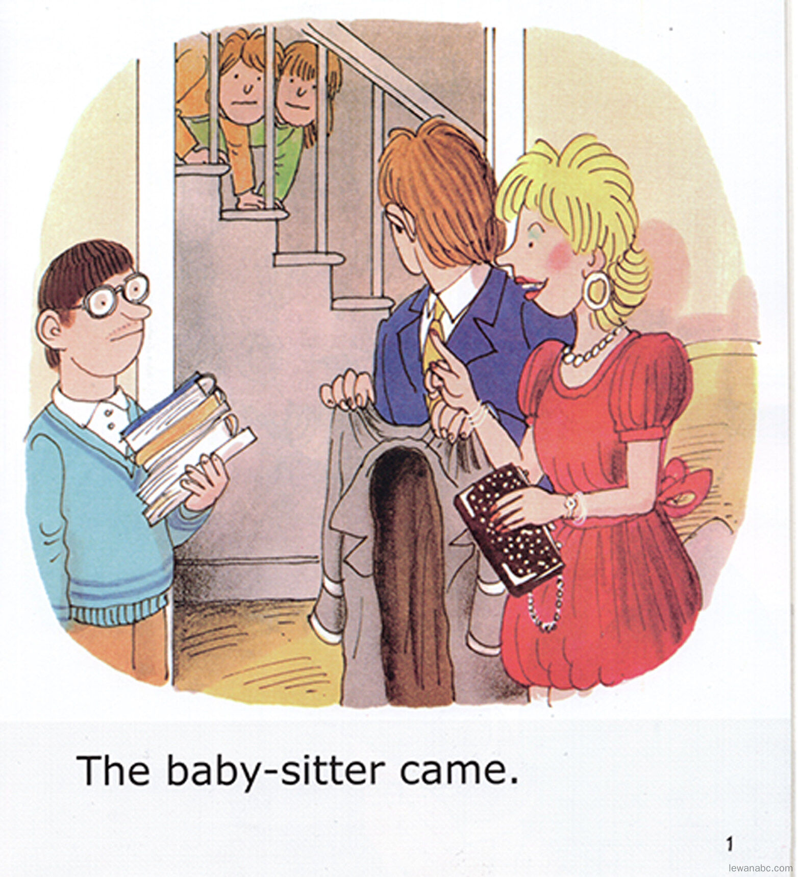 The Baby-sitter绘本故事第3页