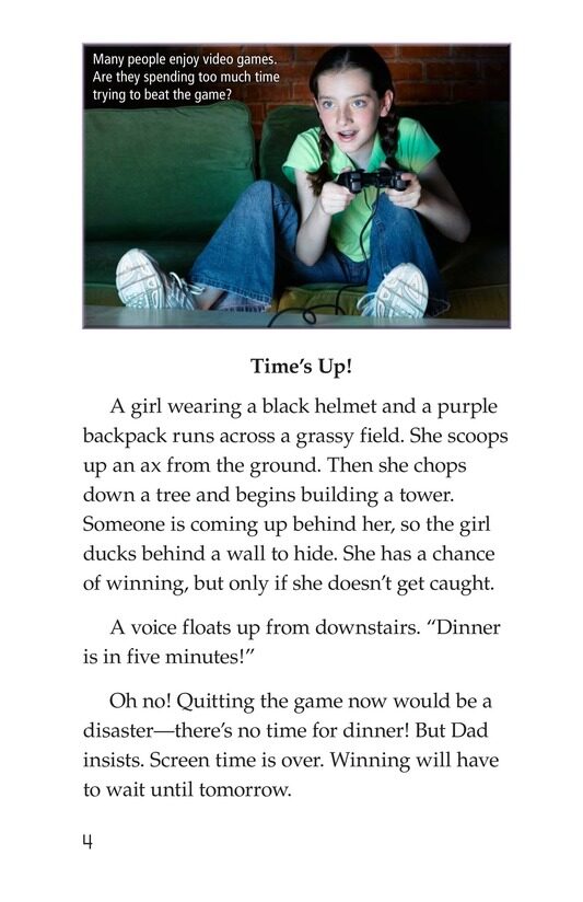 Too Much Screen Time绘本故事第3页