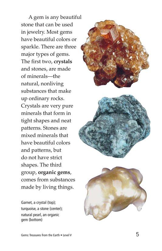 Gems Treasures from the Earth绘本故事第4页