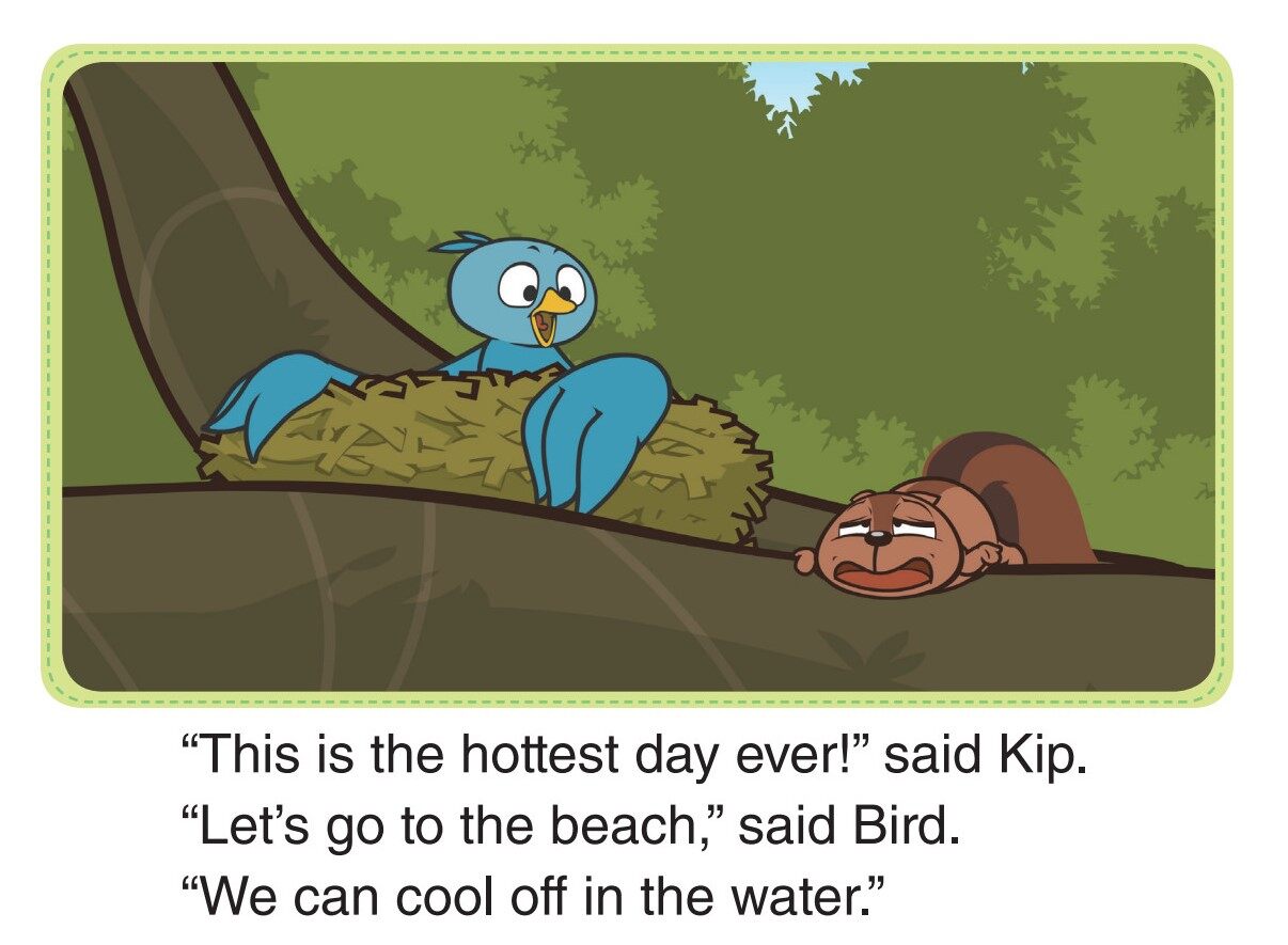 The Hottest Day Ever绘本故事第3页