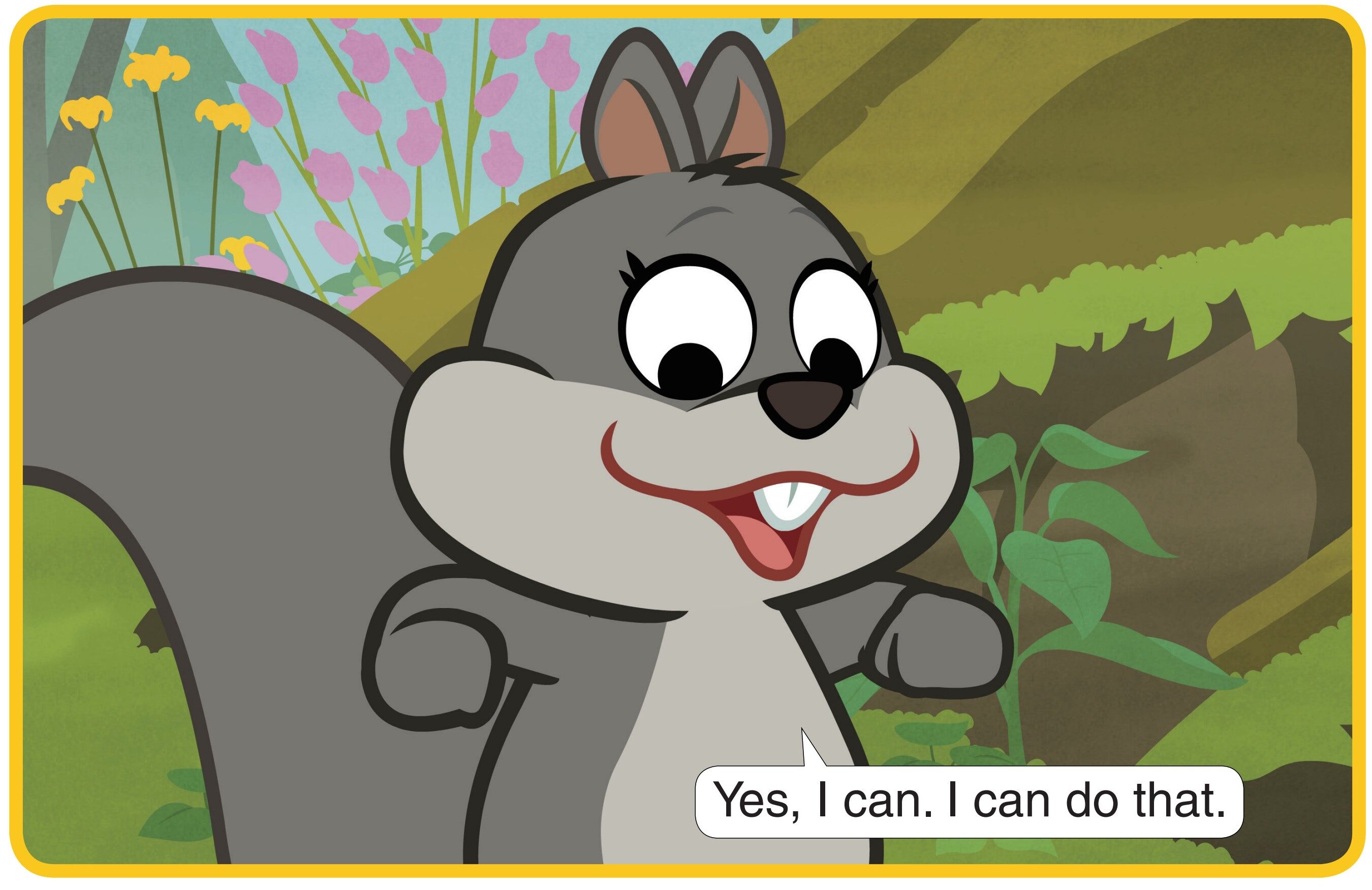 Yes, I Can绘本故事第4页