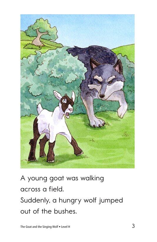 The Goat and the Singing Wolf绘本故事第3页
