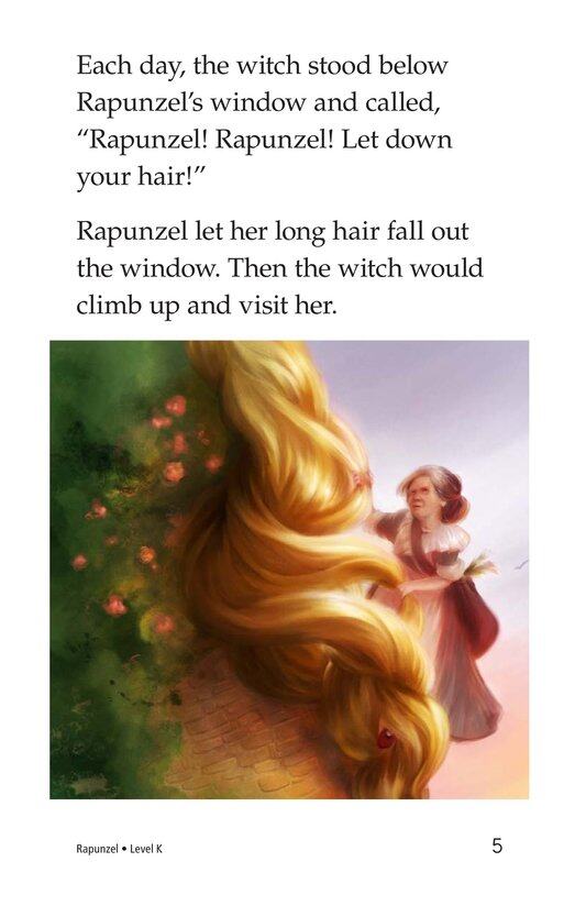 Rapunzel绘本故事第5页