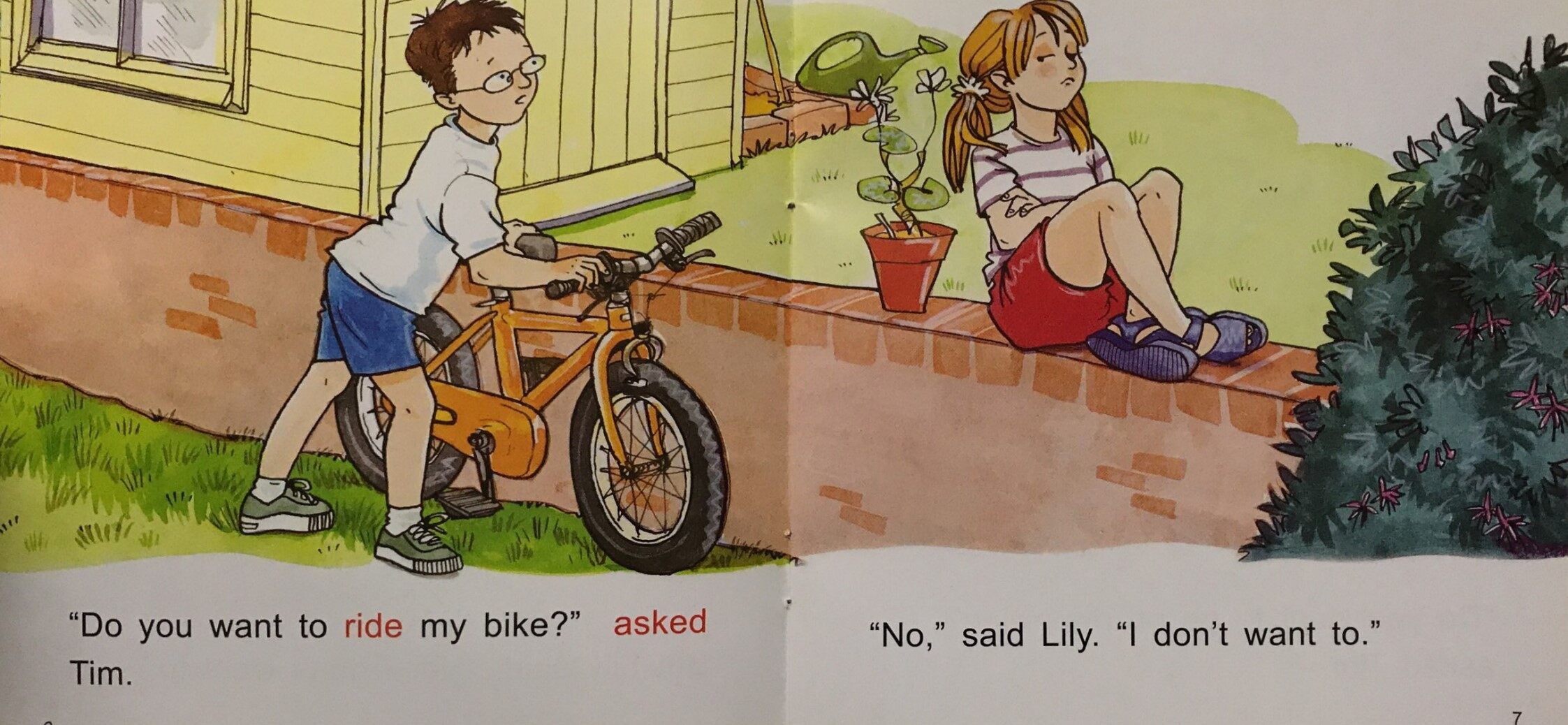 I Dont't Want To绘本故事第5页