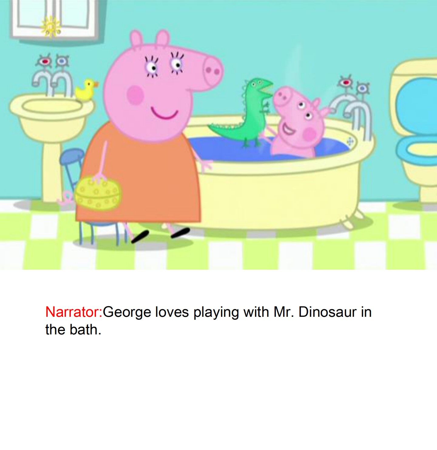 George's New Dinosaur绘本故事第4页