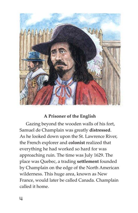 Samuel de Champlain,Father of New France绘本故事第3页