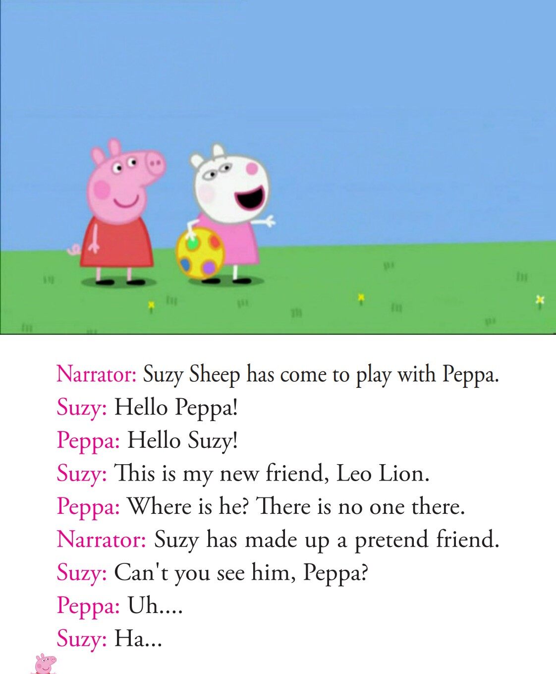 Pretend Friend绘本故事第3页