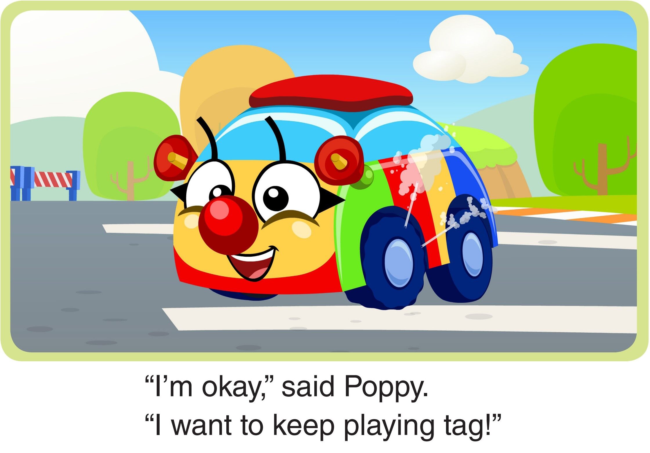 Flat Tire绘本故事第5页