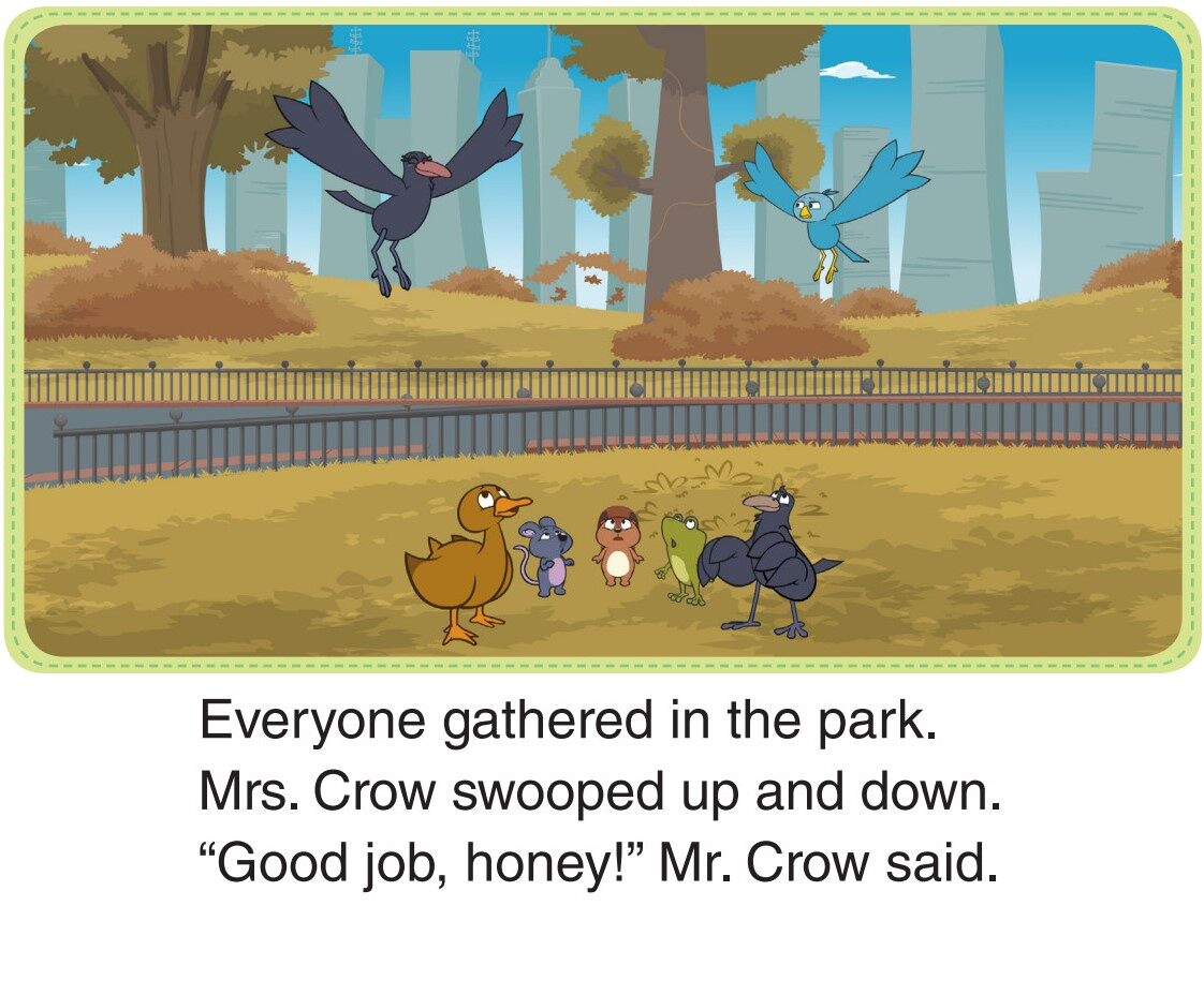 The Flying Contest绘本故事第5页