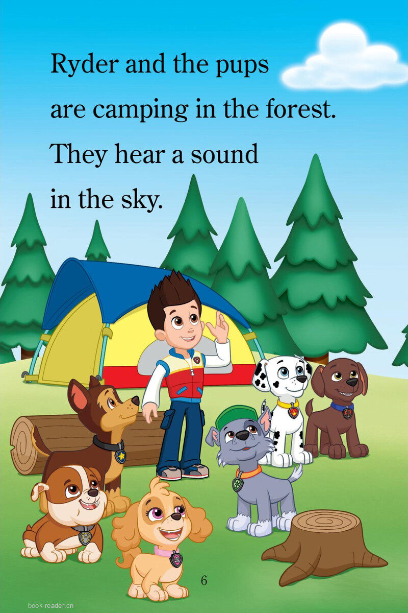 Up in the Air! 绘本故事第3页