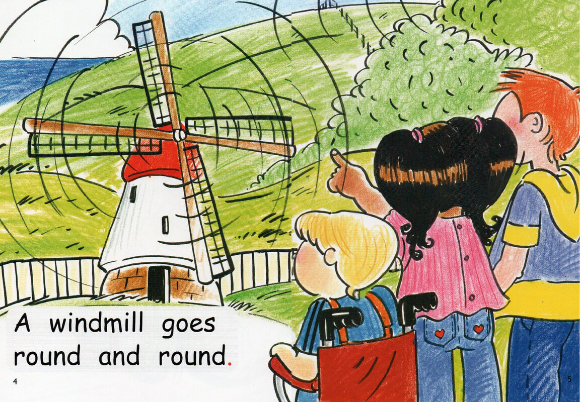 round and round绘本故事第4页