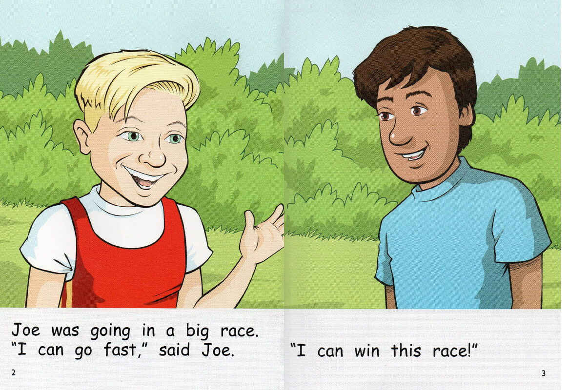 who wins the race绘本故事第3页