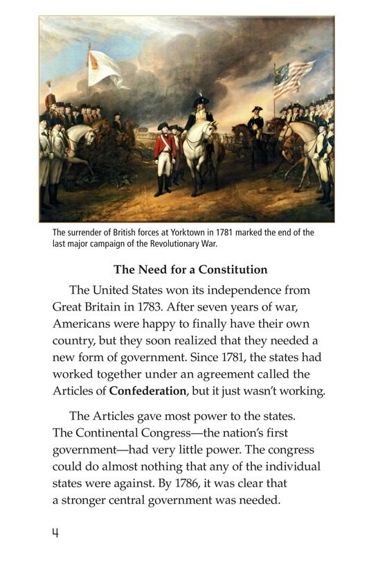 The U.S. Constitution绘本故事第3页